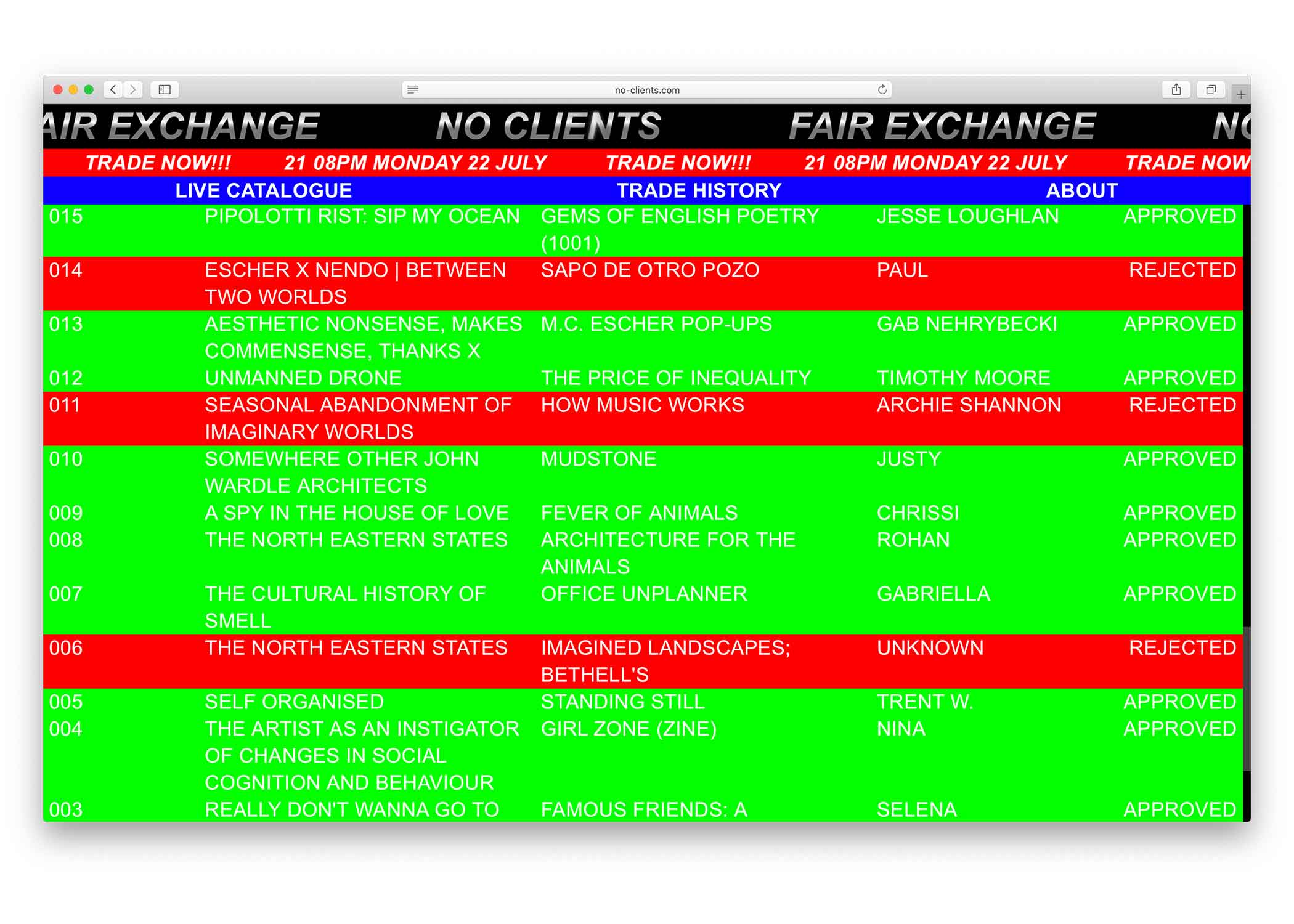 Fair Exchange (NGV Melbourne Art Book Fair) — image 13