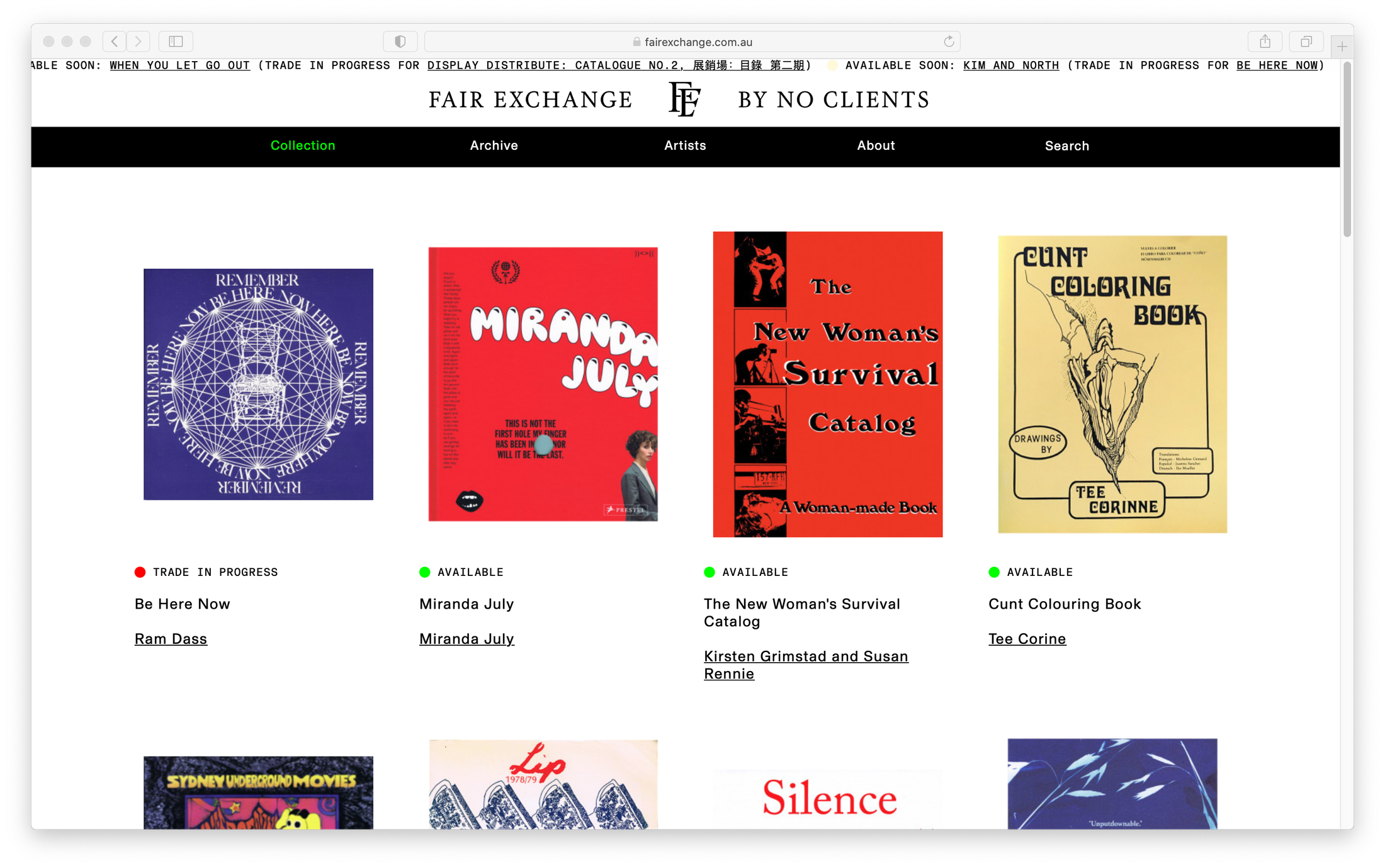 Fair Exchange Online — image 1
